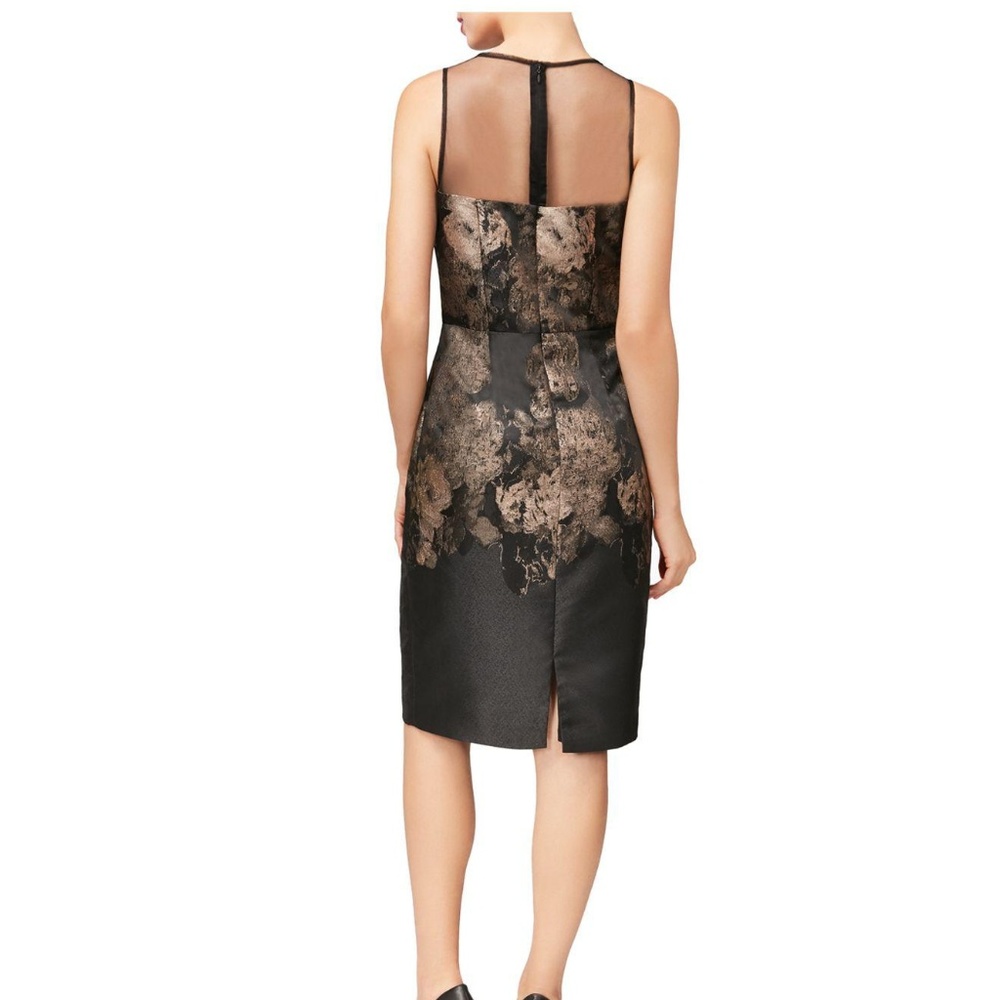 Betsey Johnson Illusion Jacquard Sheath Dress - Picture 2 of 3